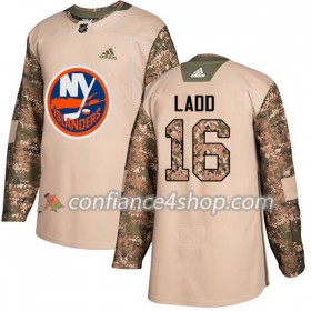Adidas Maillot de Hockey New York Islanders Andrew Ladd 16 2017-2018 Camo Veterans Day Practice Authentic - Homme